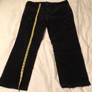 Chaps Black Corduroy